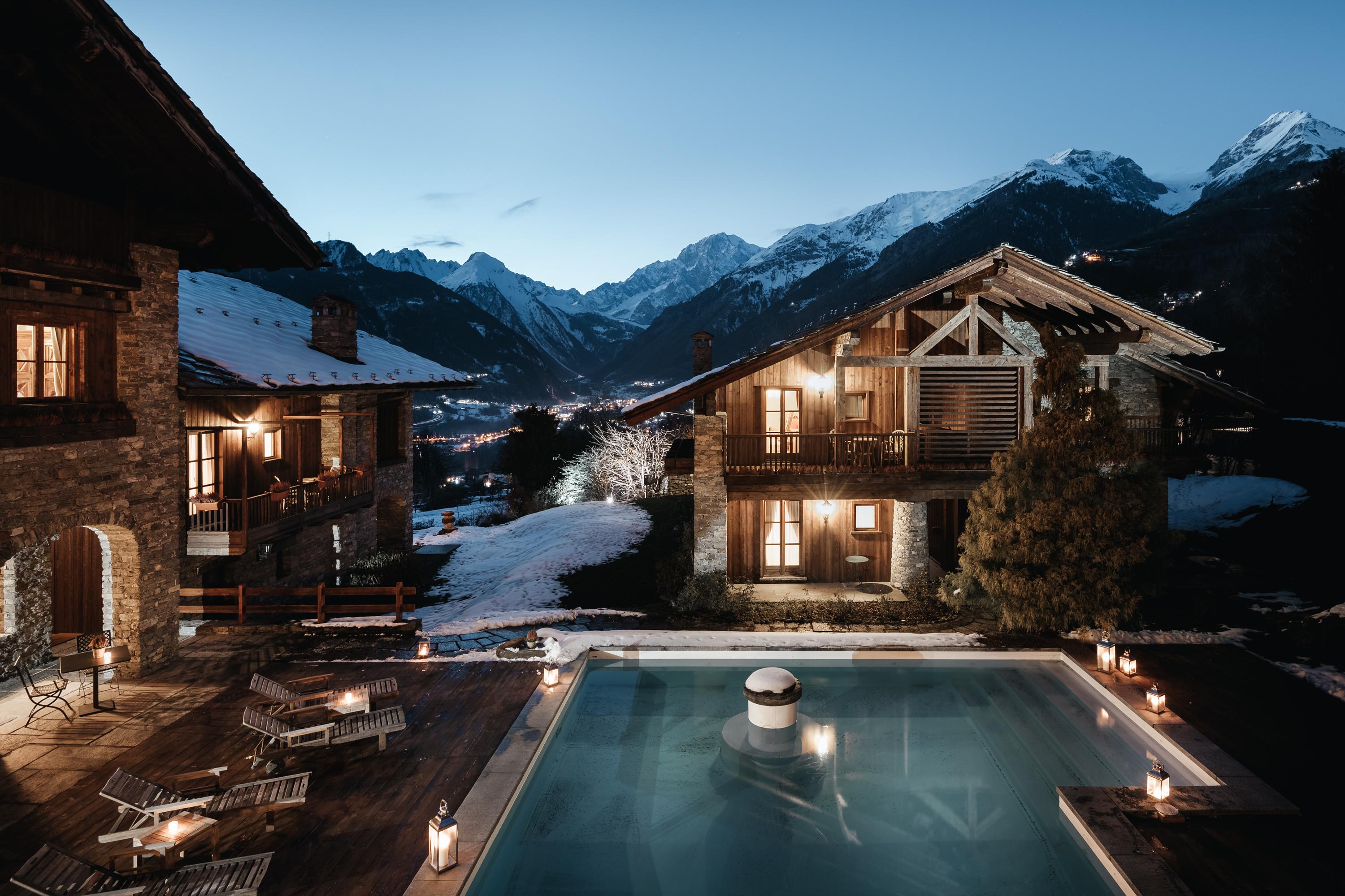 Relais Mont Blanc Hotel & Spa La Salle Esterno foto